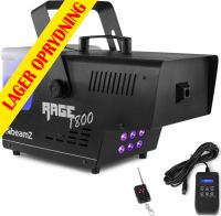 Rage 1800LED Røgmaskine med Timer Controller