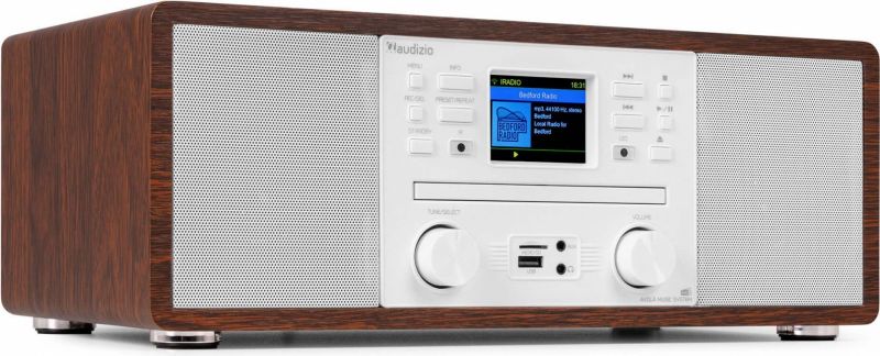 Avola Digital Music System CD/BT/DAB+/Internet White