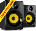 Aktive Studiehøjttalere, SMN40B Aktivt Studio Monitor sæt 4" (Sort)