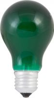 Kulørte og hvide pærer E27, Omnilux A19 230V/25W E-27 green