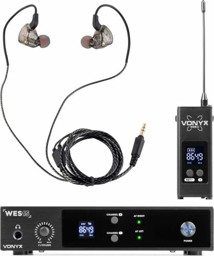 WES15 Single Channel In Ear System UHF