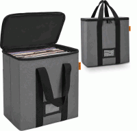 VCB50 Vinyl Carry Bag for 50 Records Grey