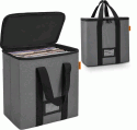 VCB50 Vinyl Carry Bag for 50 Records Grey