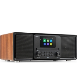 Palmi All-in-One Music System CD/DAB+ Batt Wood TILBUD NU