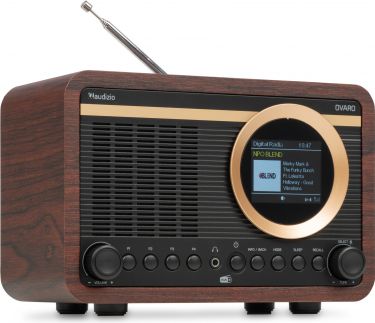 Ovaro DAB+ Radio Dark Wood