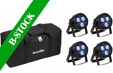 Eurolite Set 4x LED PARty Hybrid Spot + Soft Bag "B-STOCK"