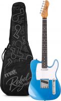 Rebel TE Electric Guitar Metallic Blue
