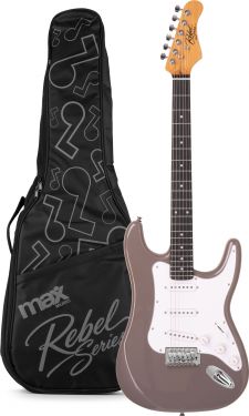 Rebel ST Electric Guitar Gunmetal Grey