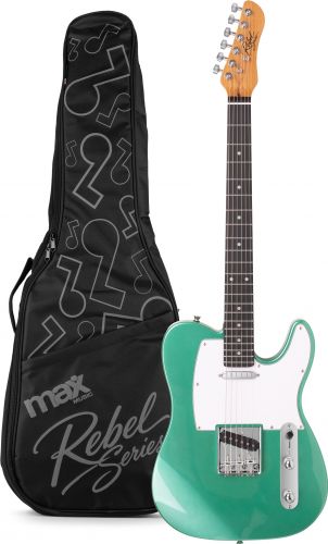 Rebel TE Electric Guitar Metallic Green