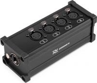 CX188 RJ45 to 4x XLR5F Splitter Box