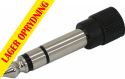 Brands, Omnitronic Adapter 6.35 Jack(M)/3.5(F) stereo 10x