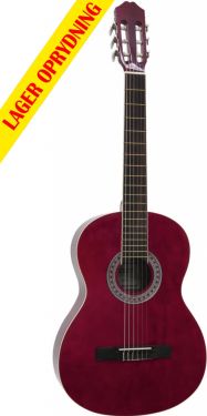 Dimavery AC-303 Classical Guitar, red