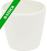Europalms Deco cachepot LUNA-20, round, white "B-STOCK"