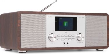 Pescara Digital Music System 2.1 BT/DAB+/Internet Silver