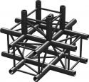 BeamZ Truss, P30-C55 Truss 5-way cross Black