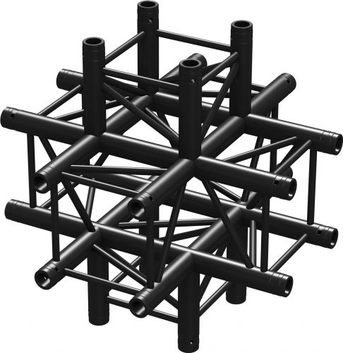 P30-C60 Truss 6-way cross Black