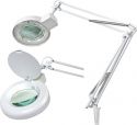 Velleman - Bord-luplampe - 22W, 5 dioptri, HVID Velleman - Bord-luplampe - 22W, 5 dioptri, HVID